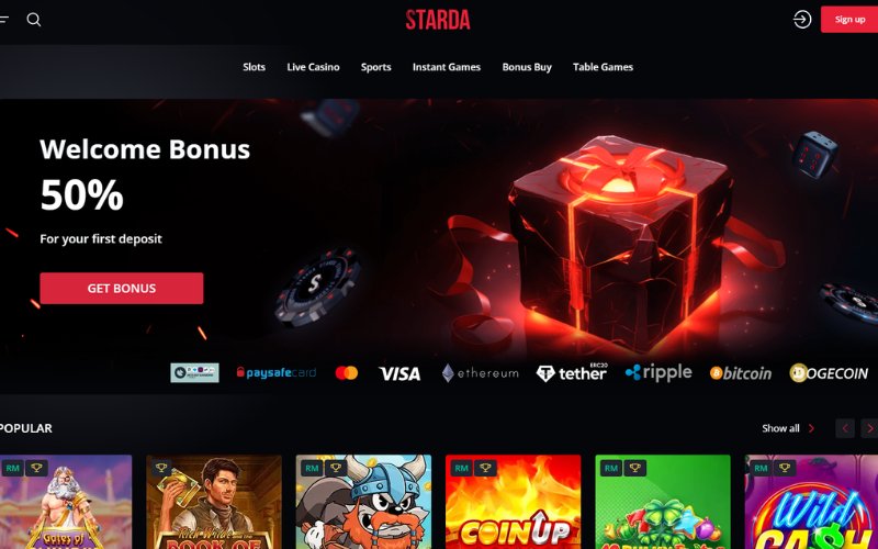 Starda Casino Deutschland: Alle Infos über Starda Promo Codes und Bonusangebote
